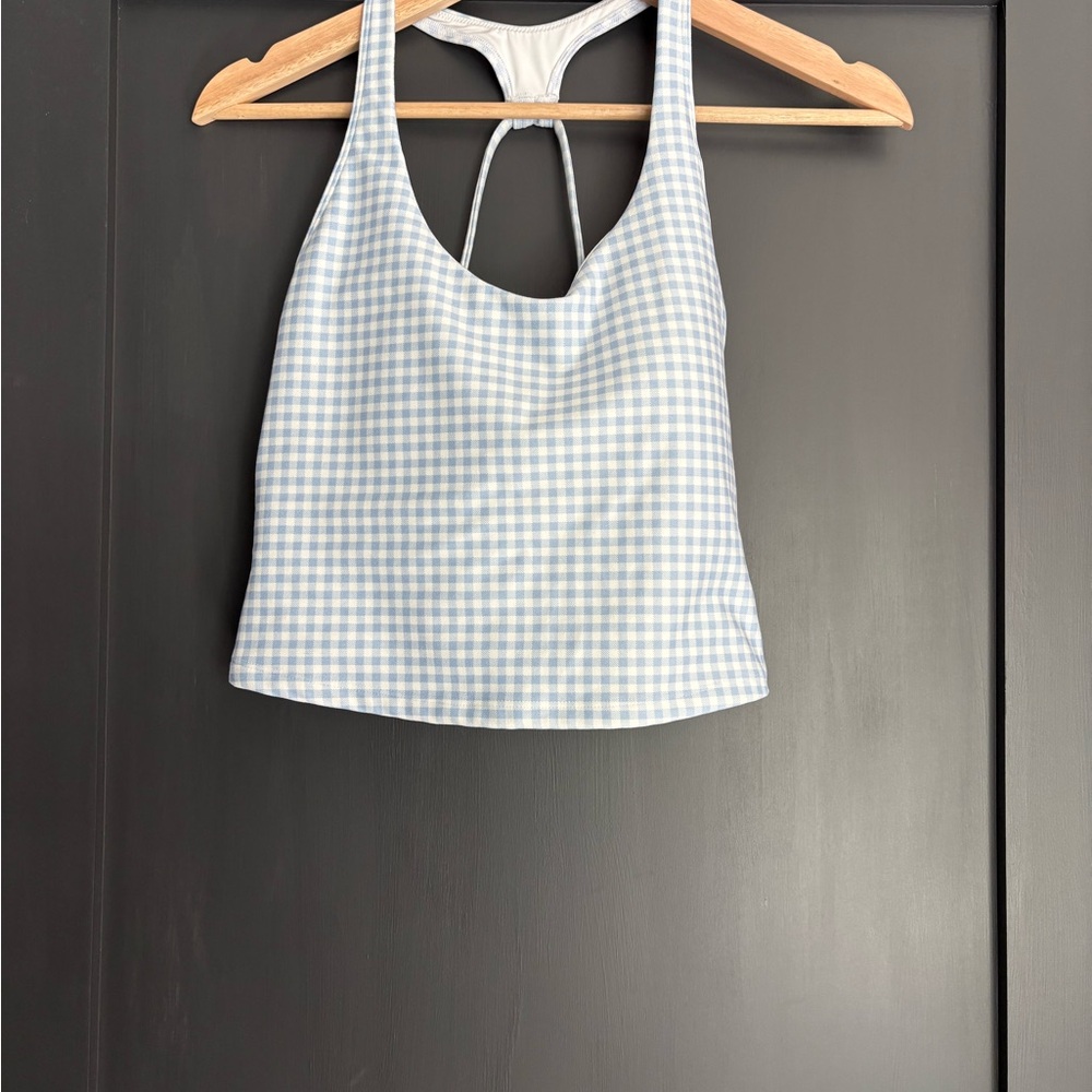 Gilly Hicks White Seamless Recharge Crop Top